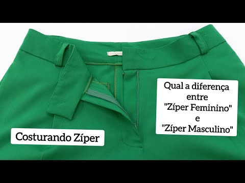 How to put a zipper in women's dress pants