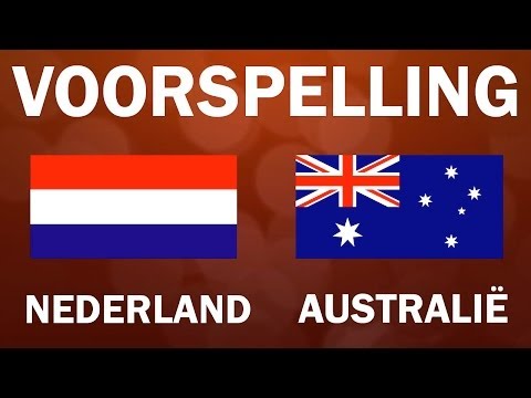 FIFA voorspelling WK 2014: Australië - Nederland