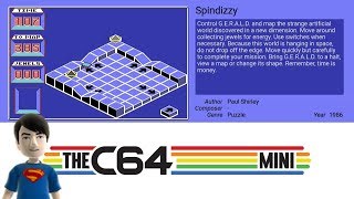 The C64 MINI Games - Spindizzy