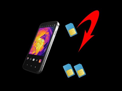 How 2 Convert Cat S62 Pro From Single To dual Sim
