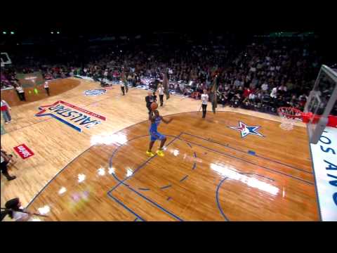 Serge Ibaka - Free Throw Line Dunk HD - Slam Dunk Contest 2011