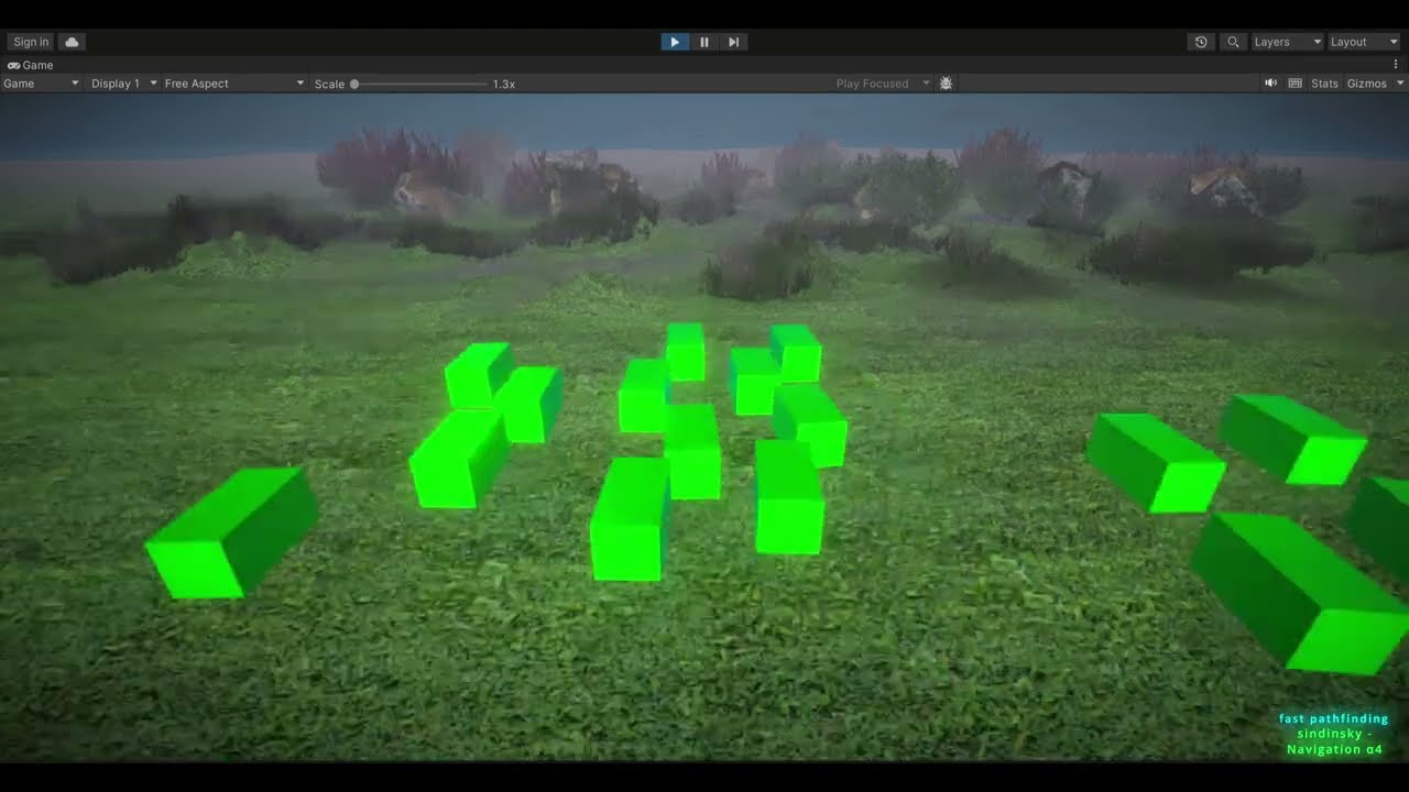 How to catch up with the green creature using dynamic pathfinding? #gamedevelopment #algorithm