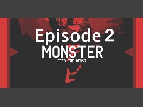 "Getting Productive" | FTB: Monster | Let's Play | Episode 2 | Modded Minecraft | 1080p HD