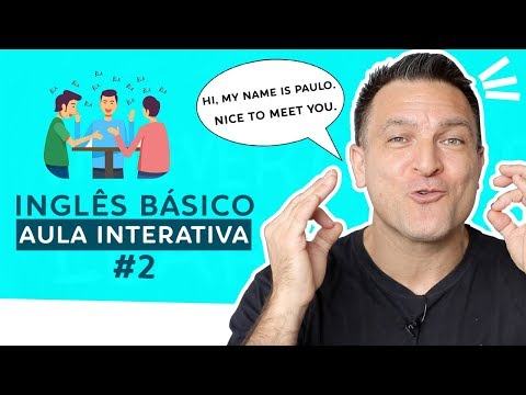 HOW TO SPEAK THE BASICS IN ENGLISH - CLASS #2 - BEGINNERS / Saying the name
