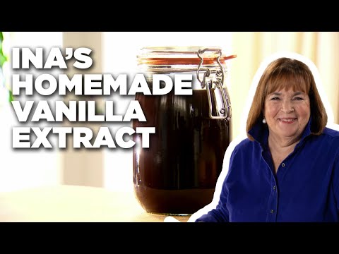 How to Make Ina's Homemade Vanilla Extract | Barefoot Contessa: Cook Like a Pro | Food Network