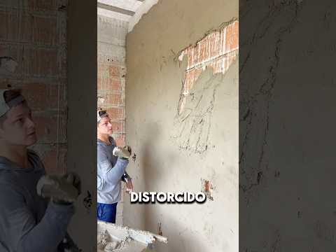 Reboco sem chapisco pode? #construção #obra #dicas #pedreiro #reboco #obra #dica #construcao #casa