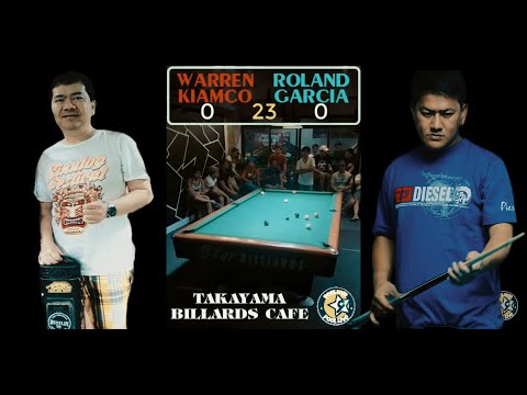 【Pool Live】Super Match - Money Game 2019 - 77K -Roland Garcia Vs Warren Kiamco -RACE 23