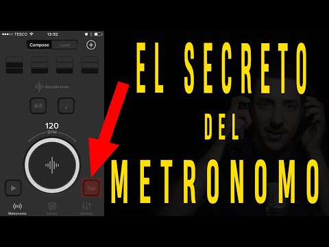 COMO tocar BATERIA con METRONOMO EN VIVO (APLICACION MOVIL) - SECUENCIAS #1