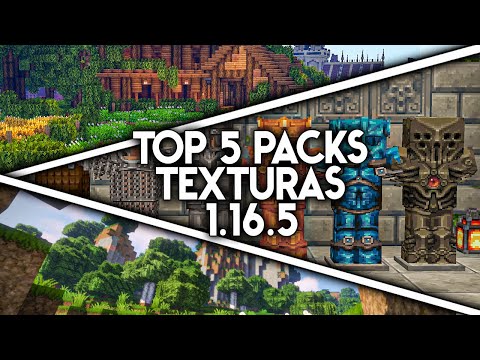 TOP 5 TEXTURE PACKS for MINECRAFT 1.16.5