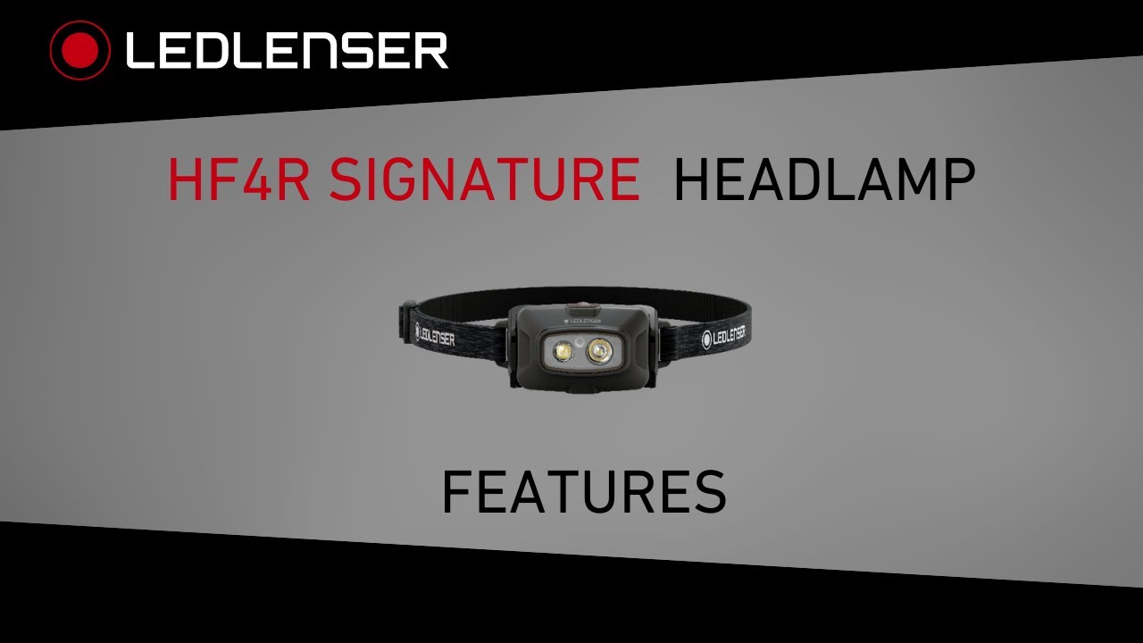 HF4R Signature Headlamp product video