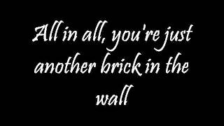 Korn Another Brick in the Wall lyrics