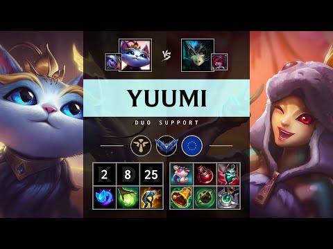 Yuumi Support vs Nami - EUW Diamond Patch 25.07