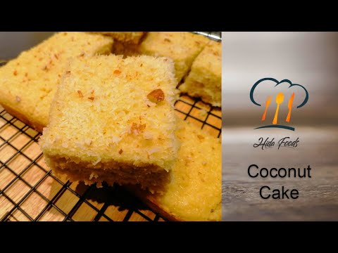 Coconut Cake | Hida Foods | Gujranwala #hidafoods #coconutcake #cake #recipebyhidafoods #teacake