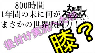 【スマブラSP】一年間の軌跡とcfを使ったリプレイ実況