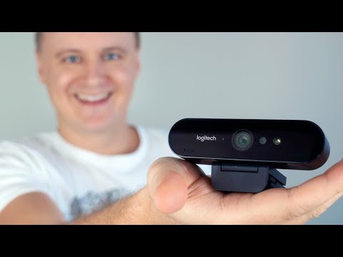 Logitech Brio 4k Webcam Video Quality Review vs Sony A7sII vs Microsoft LifeCam Studio