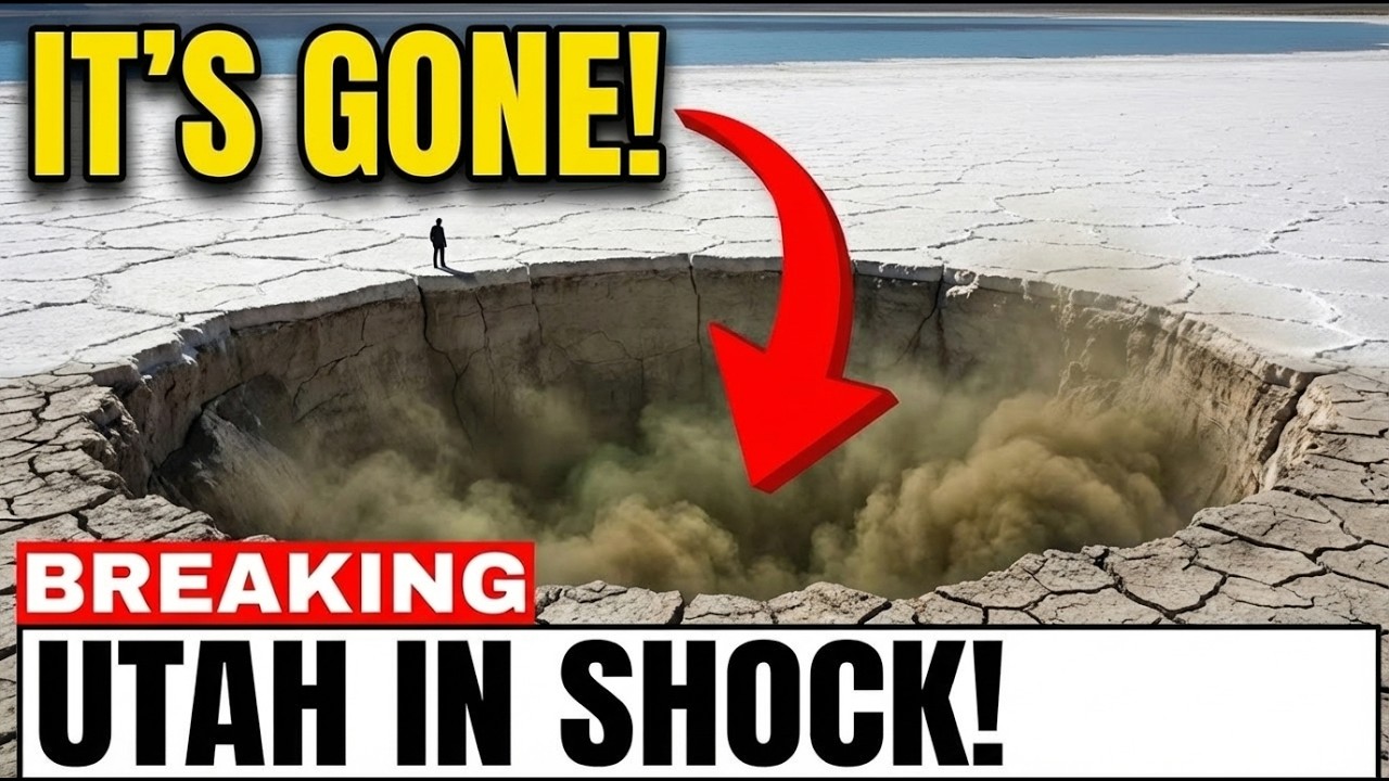 Great Salt Lake Disappears as Toxic Dust Threatens 2.5 Million in Utah