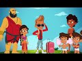 Kalari Kids - Gurukul Welcomes the New Student | Shyam's Entry in Style | Cartoons for Kids