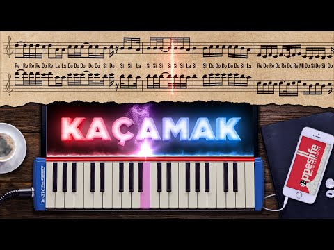 Kaçamak - Reyn ft. Ufo361 | Melodika & Flüt Notaları