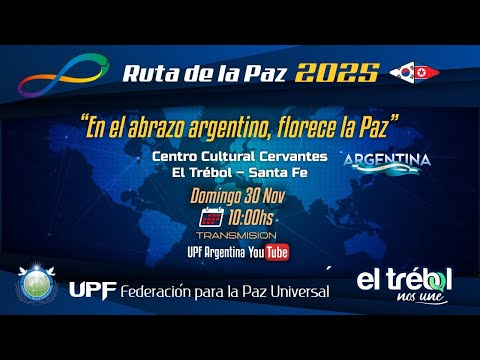 Cierre Ruta de la Paz desde El Trébol: “En el abrazo argentino, florece la Paz” 30-11-2025