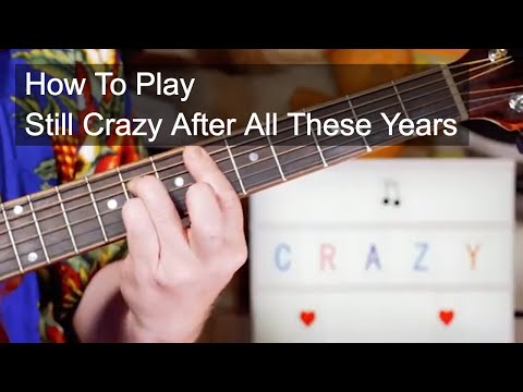 'Still Crazy After All These Years' Paul Simon Acoustice Guitar Lesson