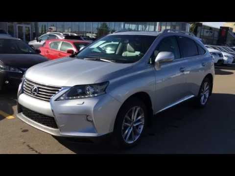 New Silver 2015 Lexus RX 350 AWD Sportdesign Edition Walk Around at Lexus of Edmonton