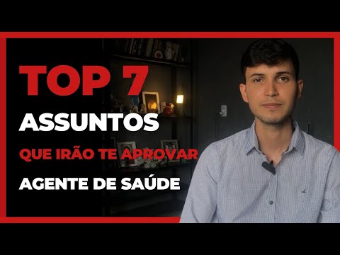 7 Assuntos MAIS COBRADOS em Conhecimentos Específicos | Agente Comunitário de Saúde (ACS)