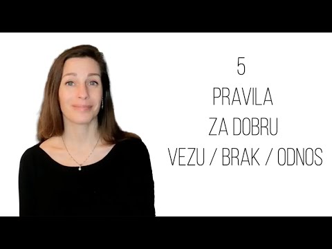 5 osnovnih pravila za dobru vezu | brak | odnos