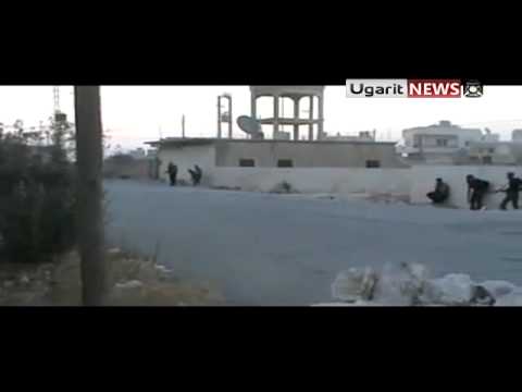 تمشيط بلدة أورم الكبرى في محافظة حلب بعد السيطرة علهيا من قبل ألوية المعتصم بالله