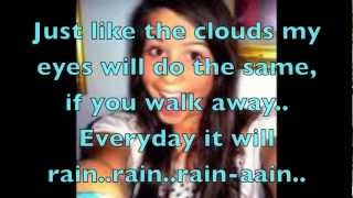 It Will Rain/Chasing Pavements MASHUP-CIMORELLI (Lyrics)