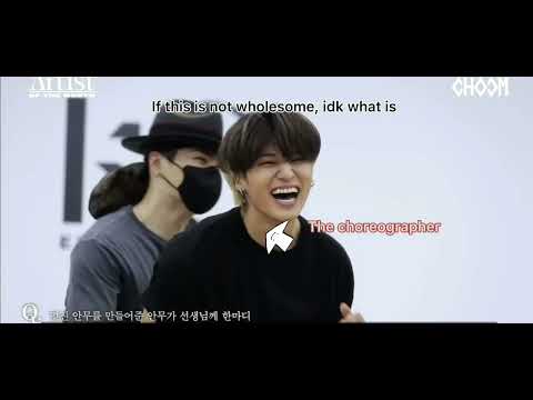 (ATEEZ) ft.Yeonjun and san’s dad. Wooyoung being the naughty loved child for 5 mins