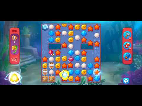 Fishdom Hard Level 11719 Underwater Race First Place August 4 2023