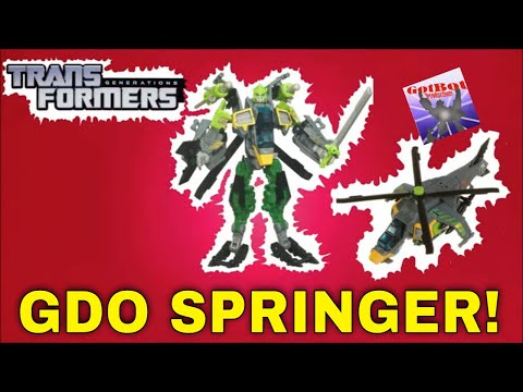 Transformers GDO Springer - GotBot True Review NUMBER 1165
