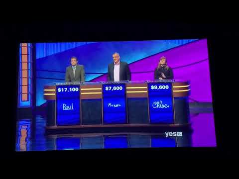 Double Jeopardy, Paul Trifilietti Day 4 - Easy 3rd Daily Double? (3/9/20)