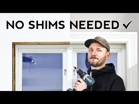How to Use Screws as Shims for Window Trim Installation