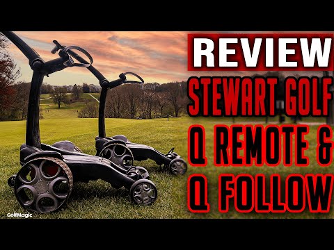 Stewart Golf Q FOLLOW & Q REMOTE Review | This is the best trolley we've EVER tried!