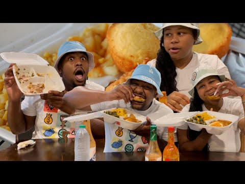 The Blount Family-MukBang(Britts Kitchen)