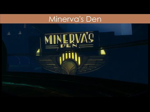 Bioshock 2 100% Walkthrough. Minerva's Den. Audio Diaries, Tonics & Plasmids, Vacuum Bots