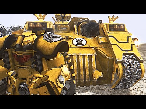 Imperial Fists elite forces vs Orks! - Unification Mod, Warhammer 40K: Dawn of War: Soulstorm