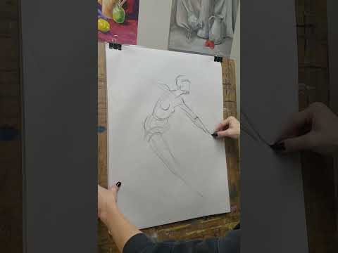 Figure Drawing 2 minutes gesture