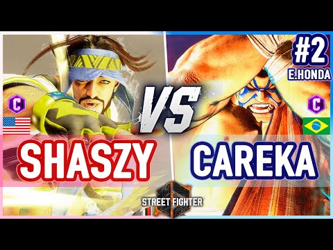 SF6 🔥 Shaszy (Rashid) vs Careka (E.Honda) 🔥 Street Fighter 6