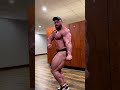Sexy Muscle Bull In Black Underwear And Cap Giving Us A Flex