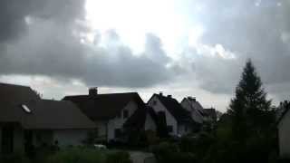 preview picture of video 'Sundown in Buchloe mit JVC GZ-R15 - 80 s Zeitraffer'