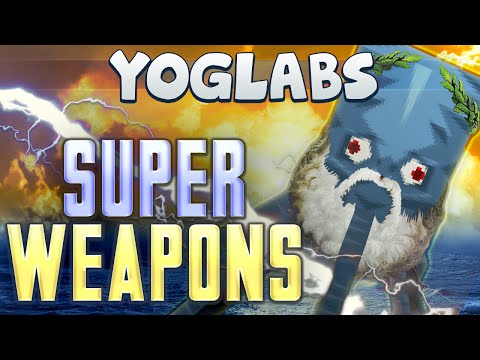 YogLabs - Super Weapons (Minecraft 1.8.1 Vanilla Command Block Code)