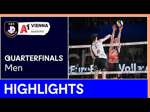 Brouwer/Meeuwsen (NED) vs. Ehlers/Pfretzschner (GER) Highlights - #EuroBeachVolley