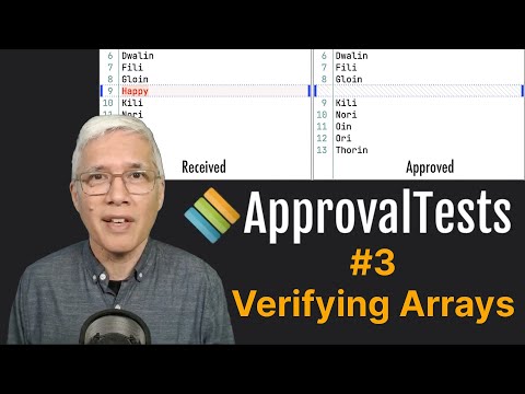 Using ApprovalTests in Swift: Verifying Arrays thumbnail
