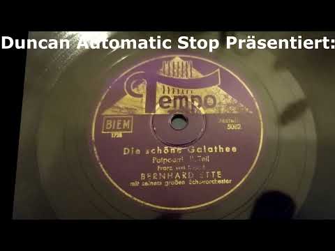 (1941) Die schöne Galathee - Bernhard Ette mit seinem grossen Schauorchester