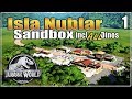 🦕 Jurassic World Evolution Sandbox Mode | The Ultimate Dino Park | Ep. 1 | Isla Nublar |