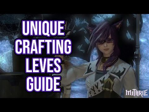 FFXIV 2.35 0383 Unique Craft Leves (Guide)