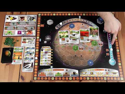 EGYSZEMÉLYES JÁTÉK: A MARS TERRAFORMÁLÁSA 2. RÉSZ - d3meeples