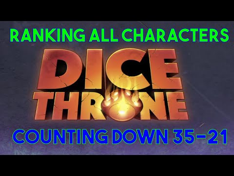 Dice Throne Character Rankings 35-21